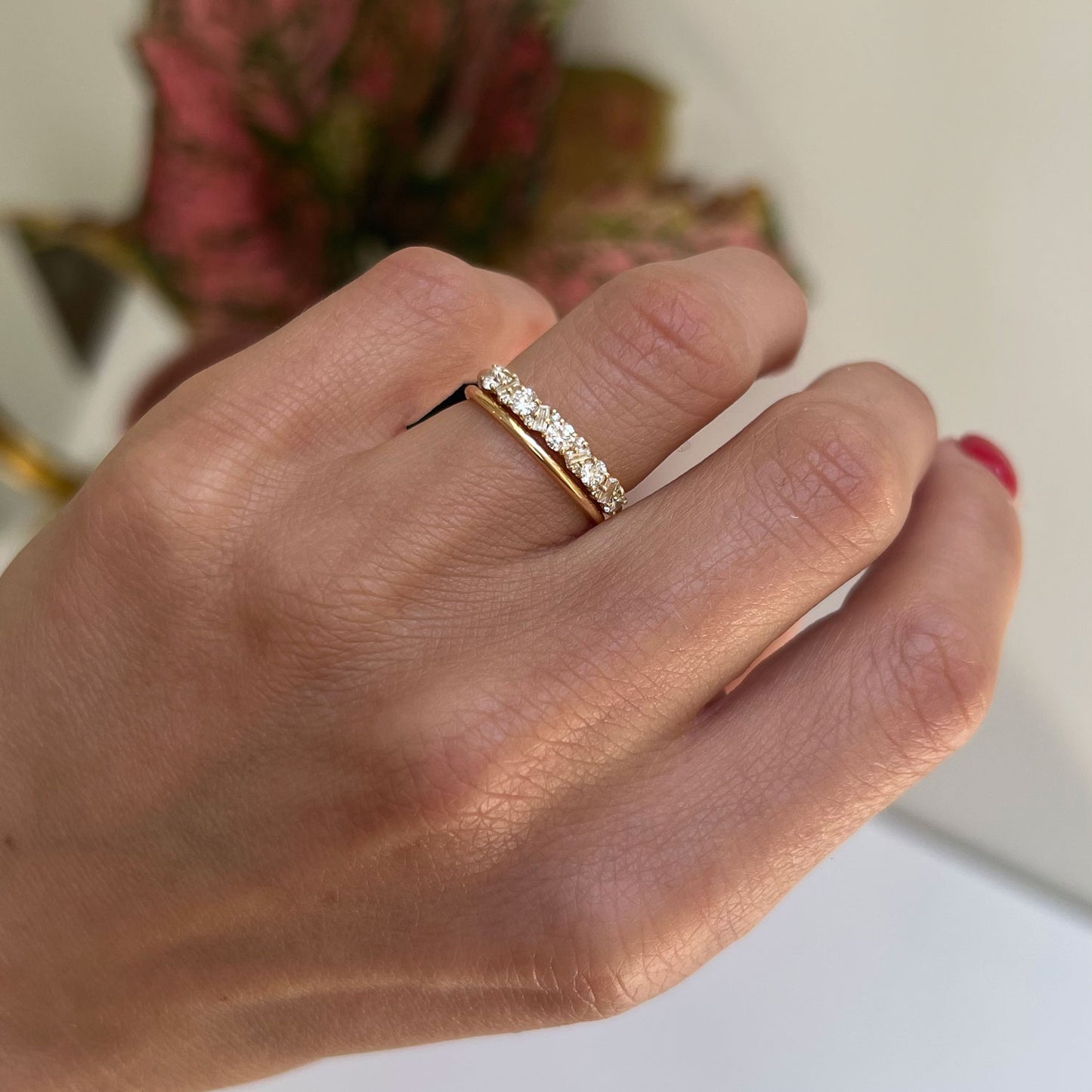 1.5mm Half Round Band Ring