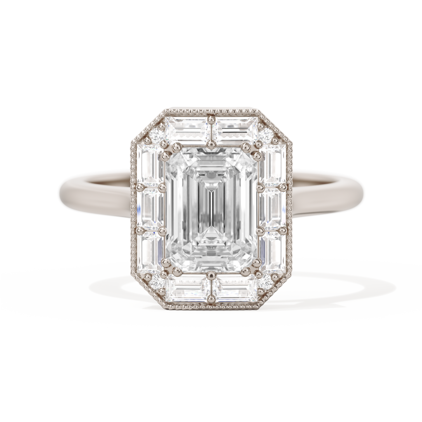 Not So Mini French Cut Halo