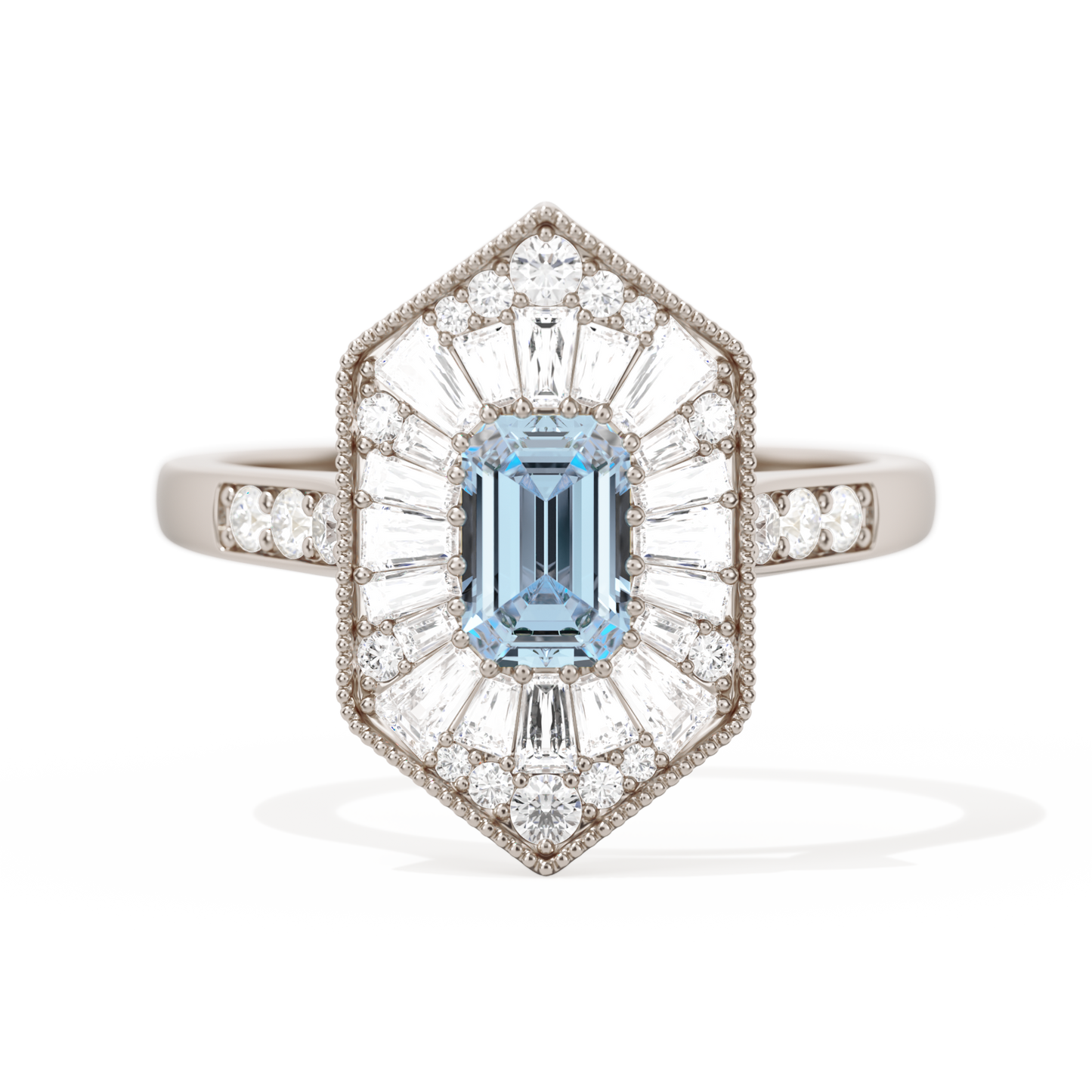 Ballerina Elongated Emerald