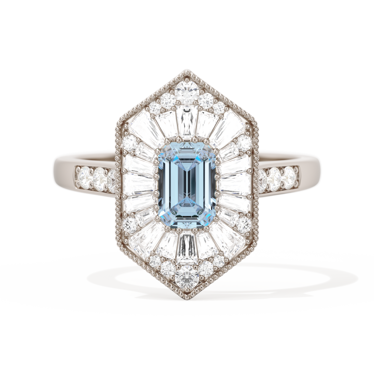 Ballerina Elongated Emerald