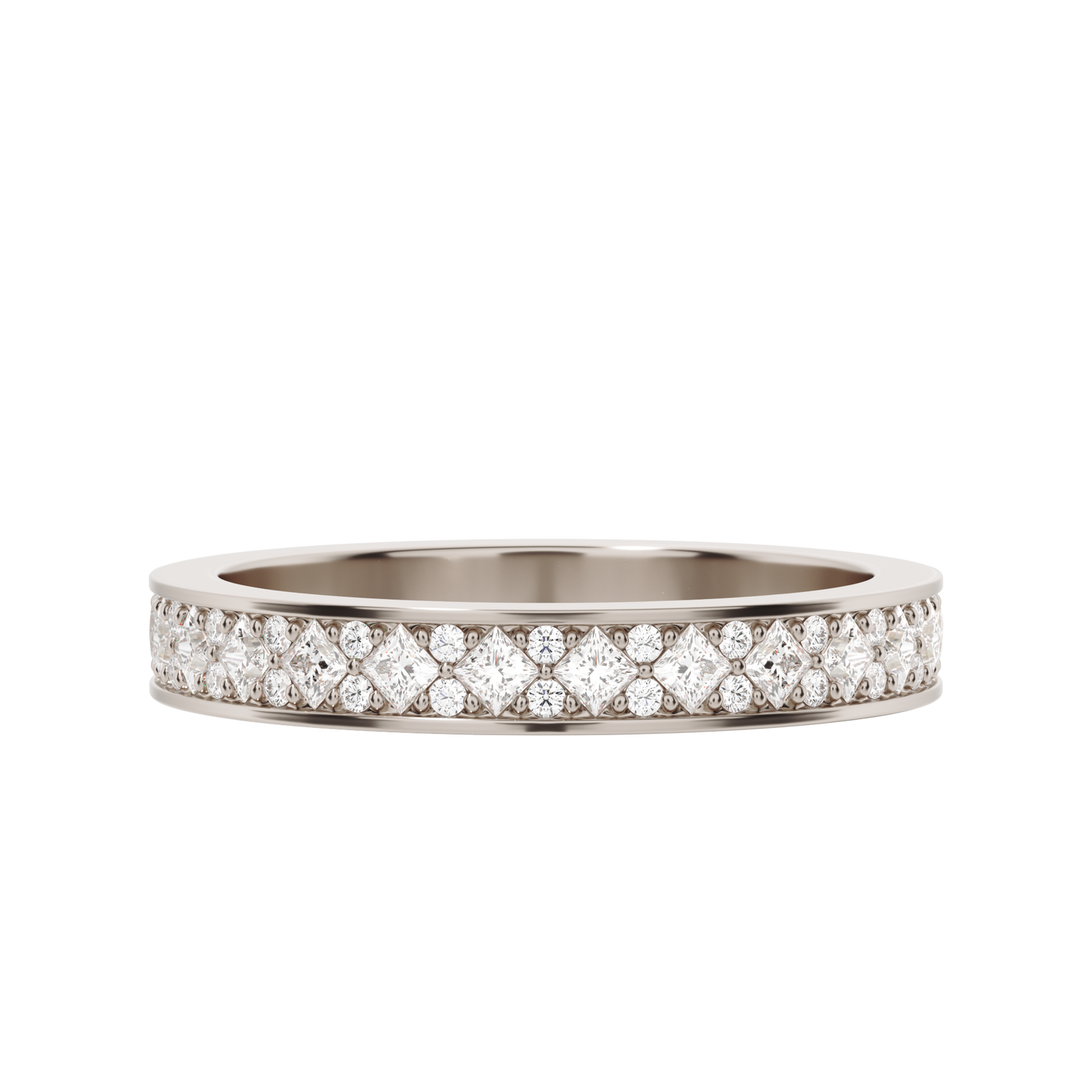 Carre & Round Milgrain