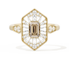 Ballerina Elongated Emerald