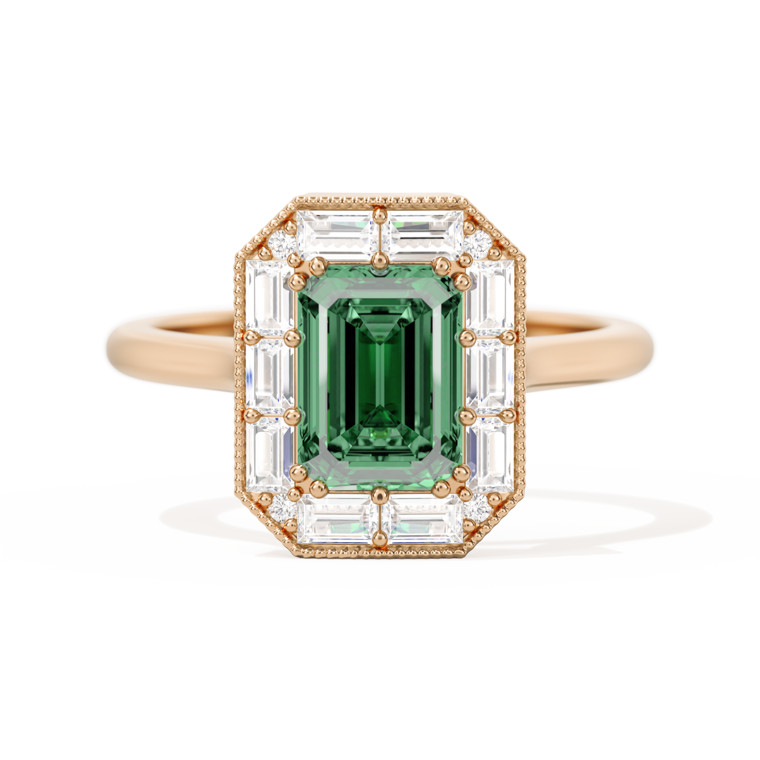 Not So Mini French Cut Halo