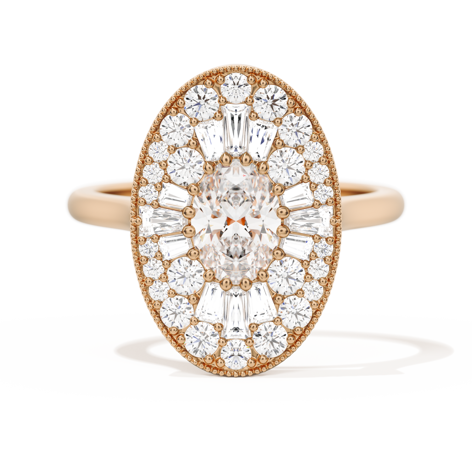 Oval Ballerina Oval Center