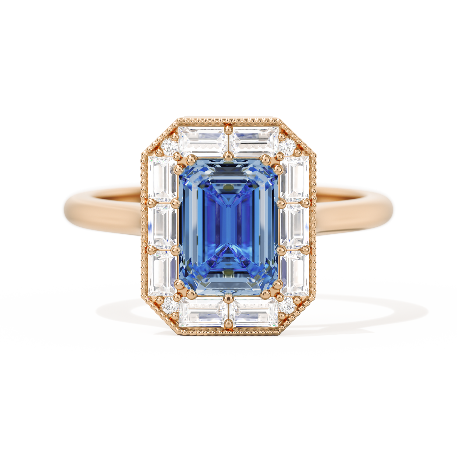 Not So Mini French Cut Halo