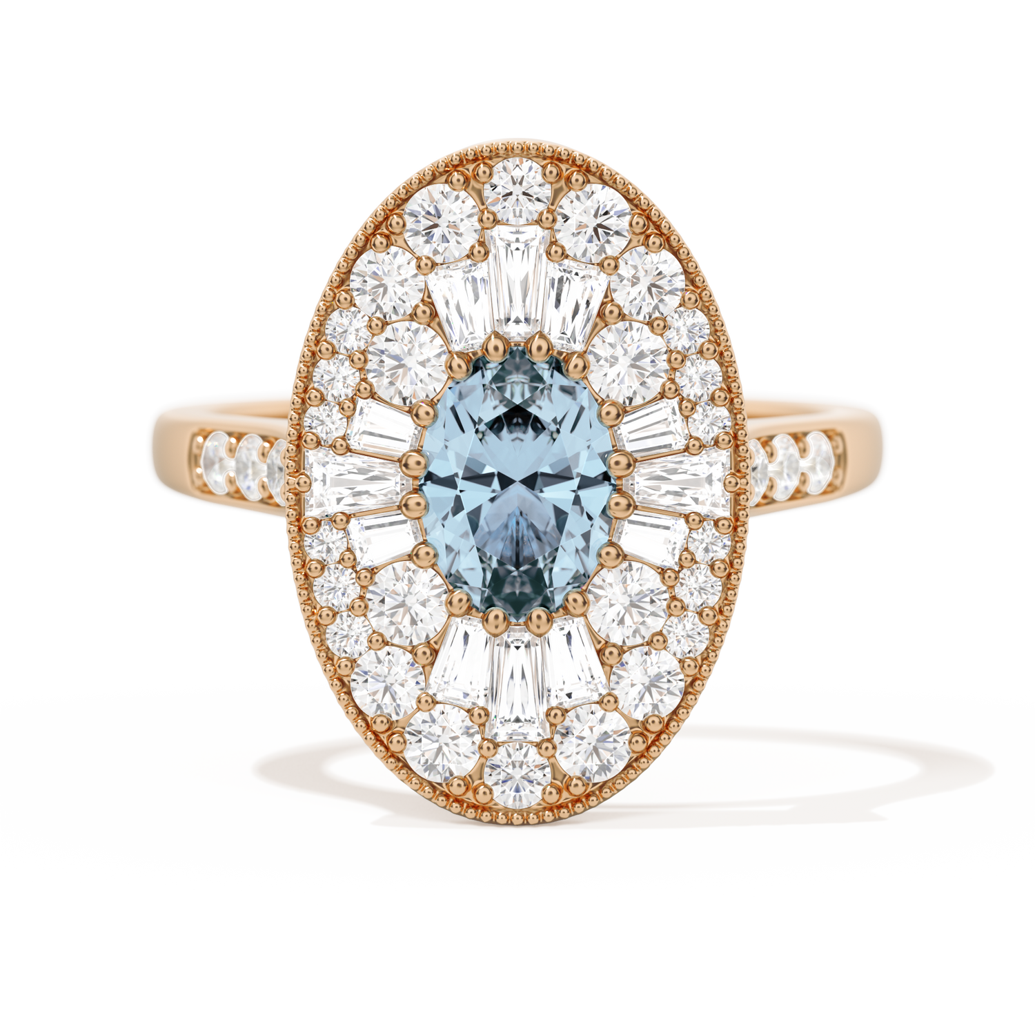 Oval Ballerina Oval Center