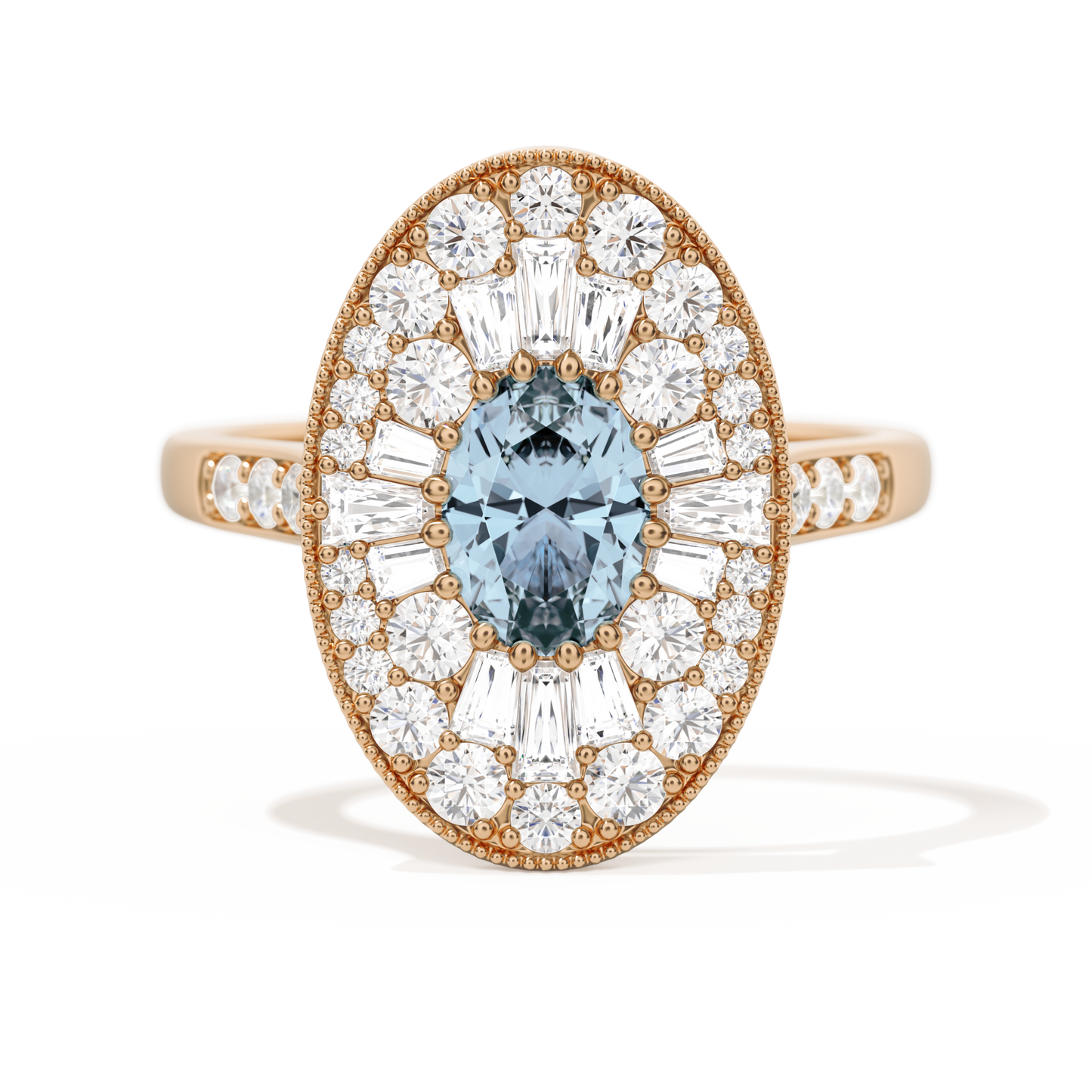 Oval Ballerina Oval Center