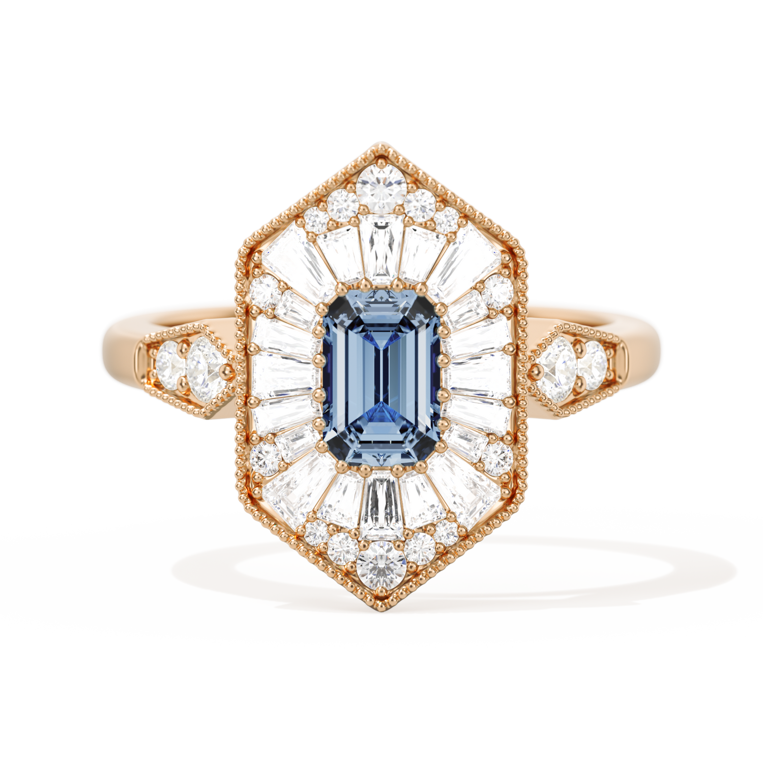 Ballerina Elongated Emerald