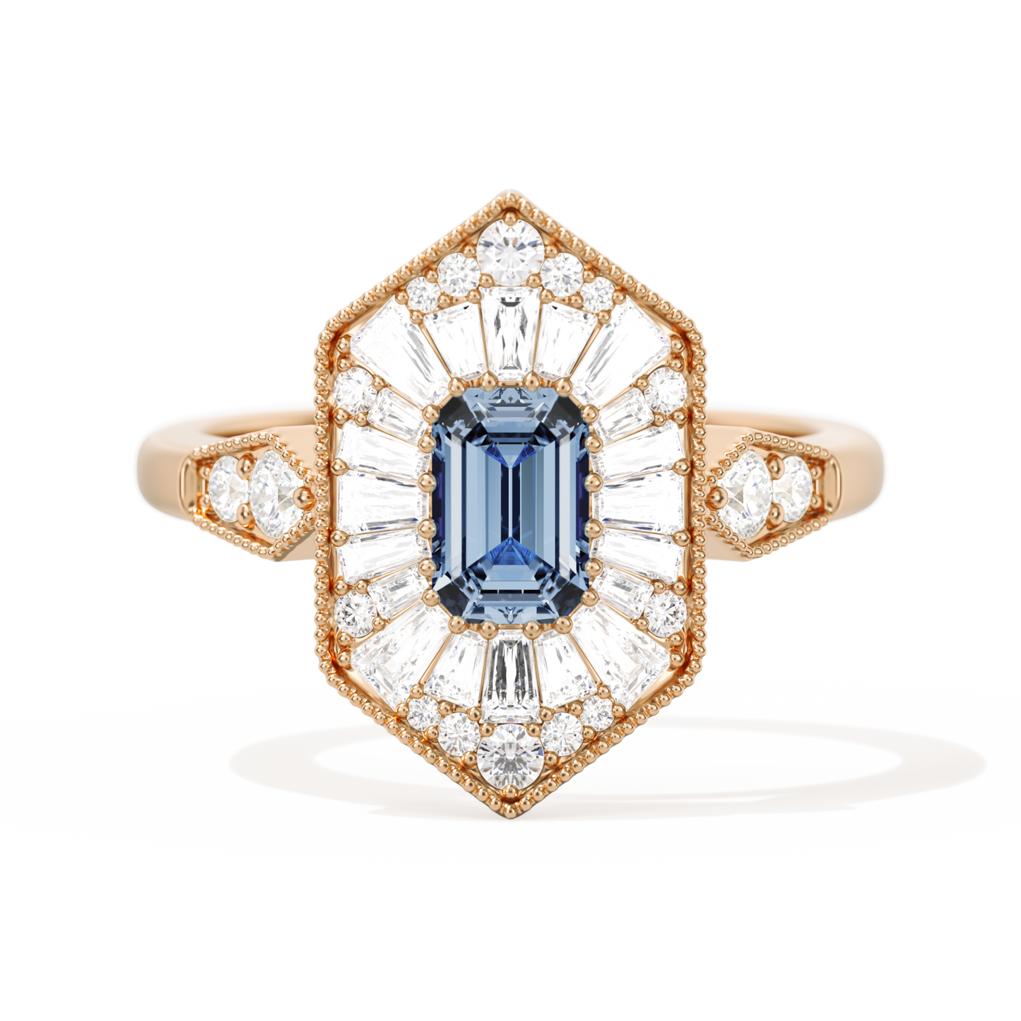 Ballerina Elongated Emerald