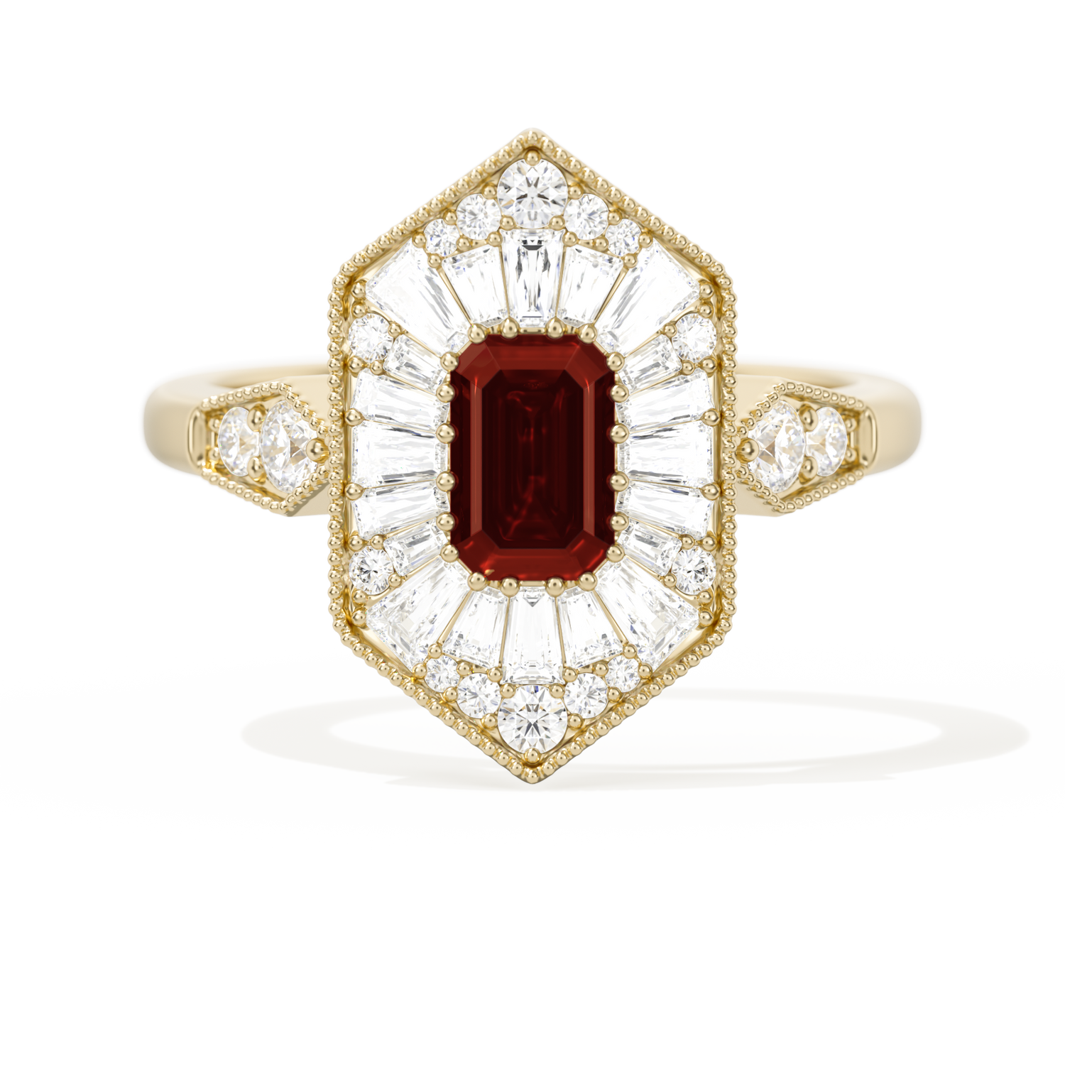 Ballerina Elongated Emerald
