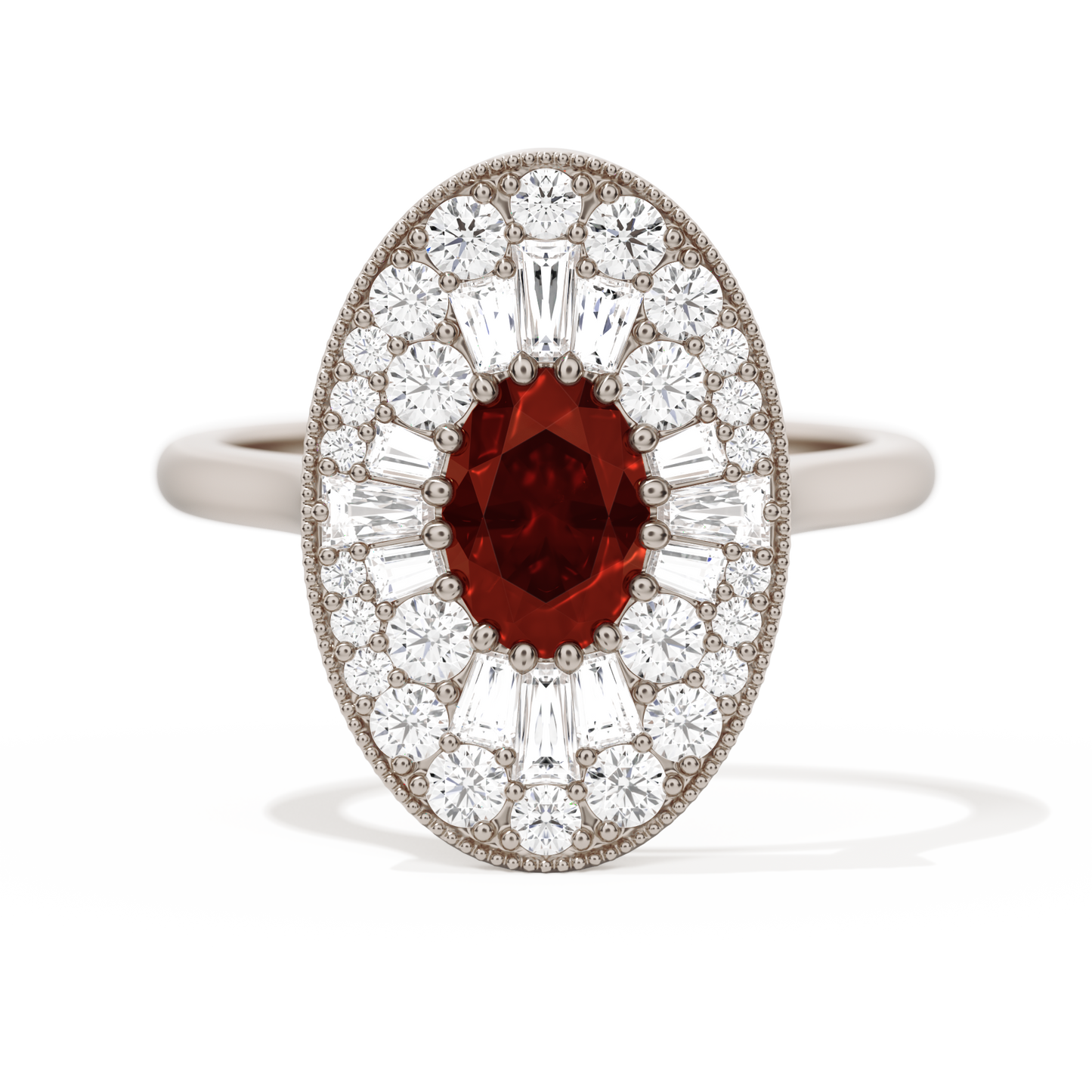 Oval Ballerina Oval Center