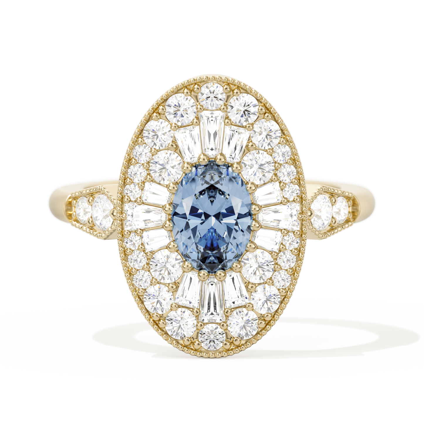 Oval Ballerina Oval Center