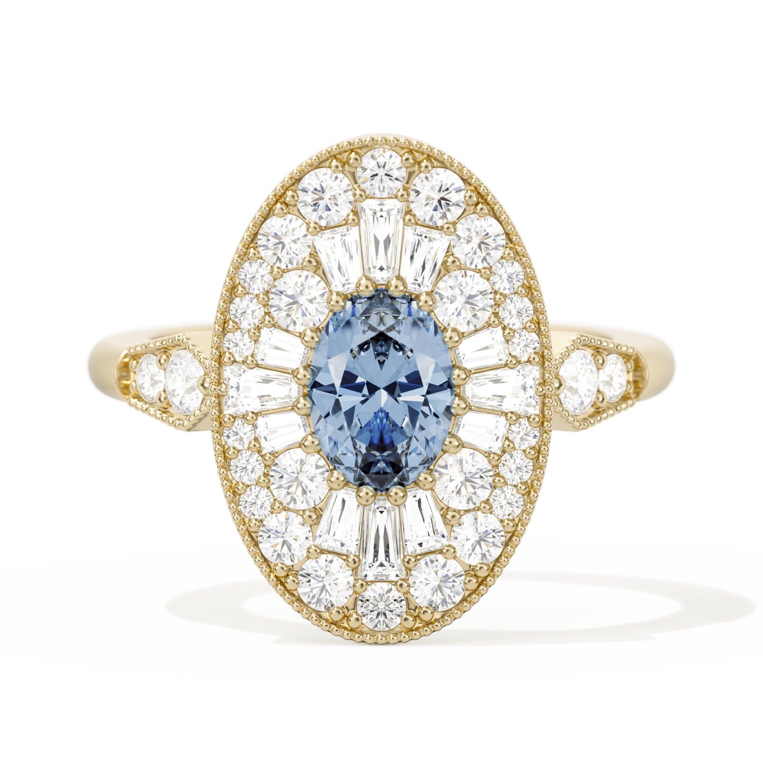 Oval Ballerina Oval Center