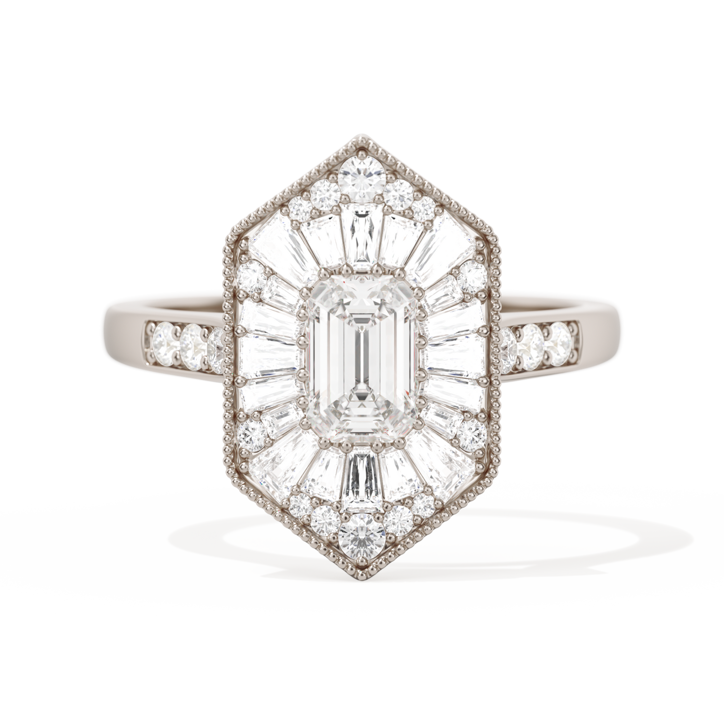 Ballerina Elongated Emerald