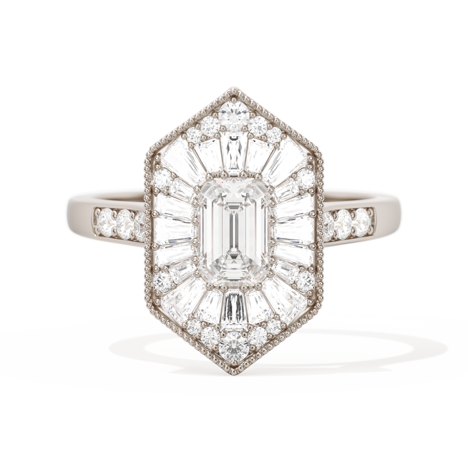Ballerina Elongated Emerald
