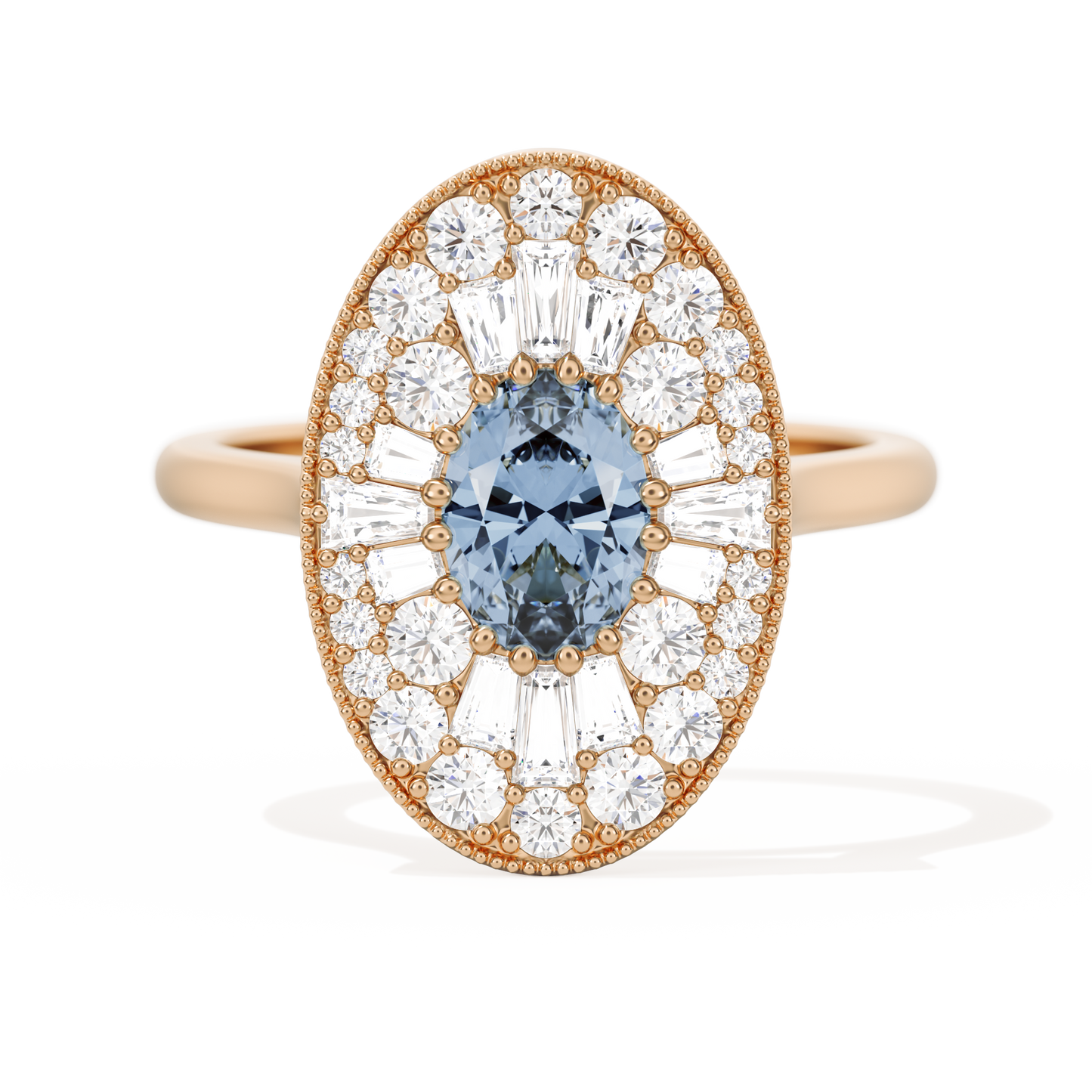 Oval Ballerina Oval Center