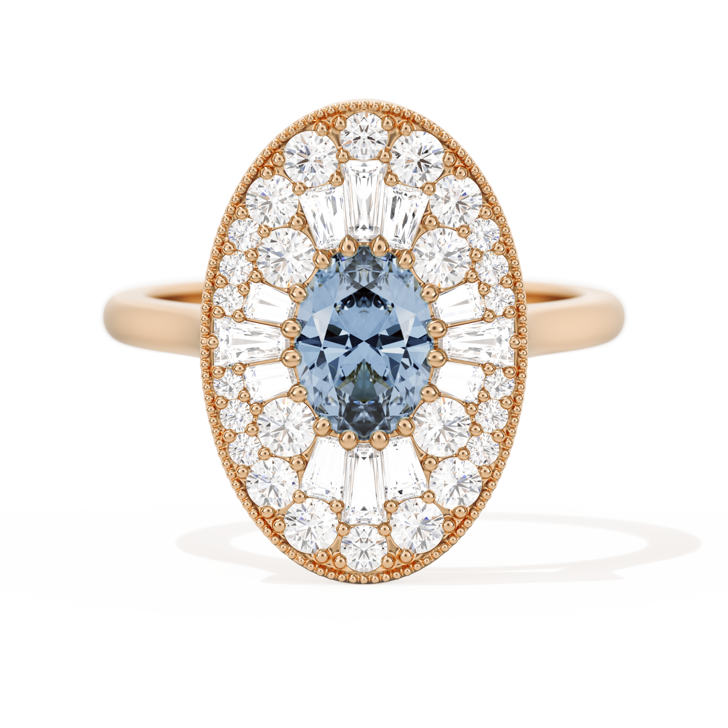 Oval Ballerina Oval Center