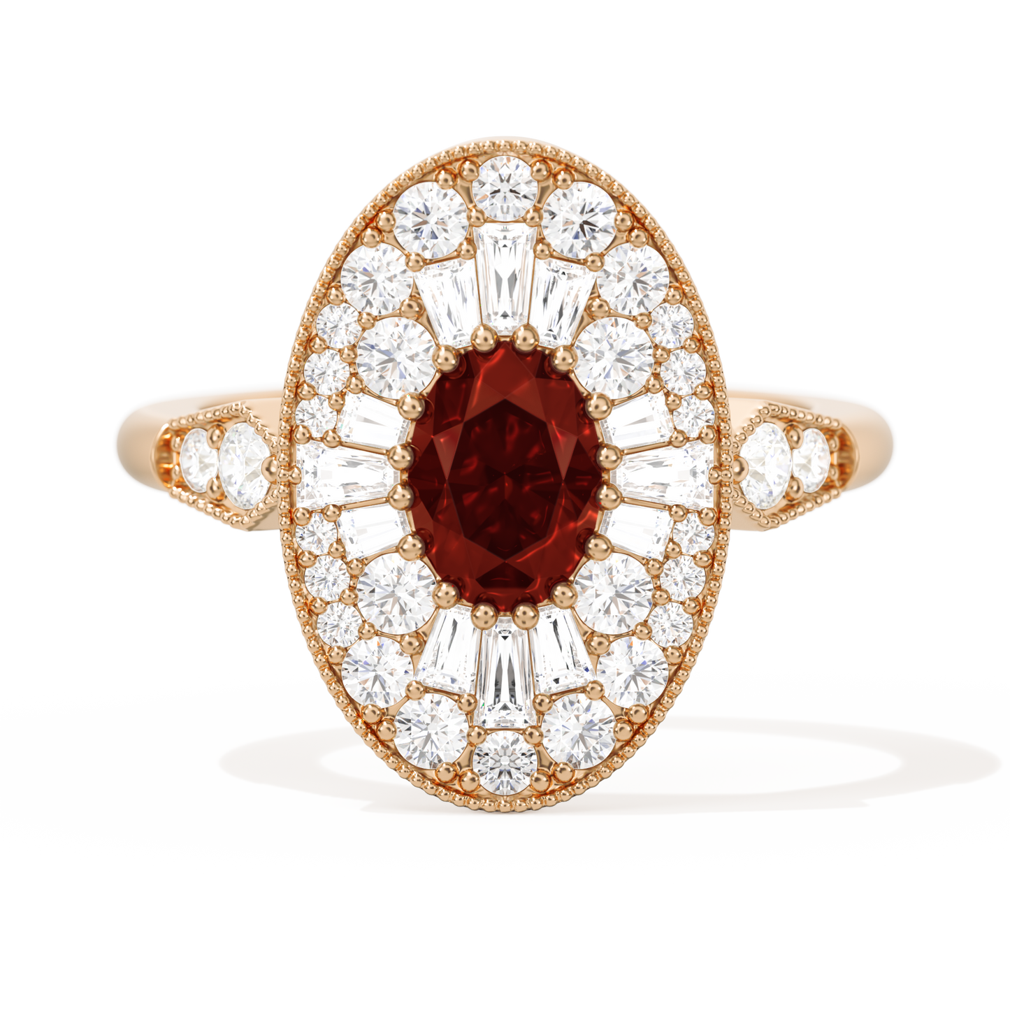 Oval Ballerina Oval Center