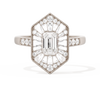 Ballerina Elongated Emerald