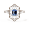Ballerina Elongated Emerald