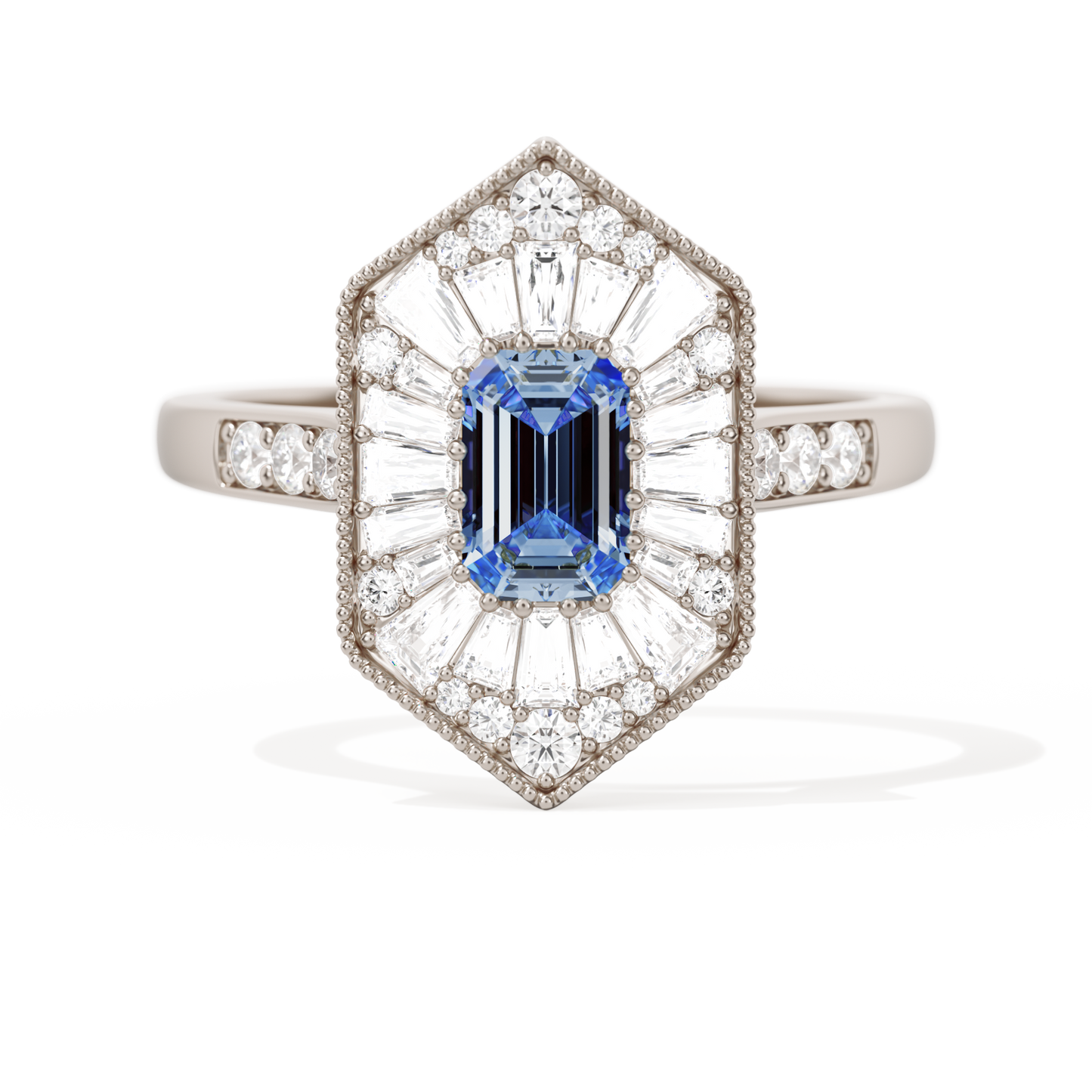 Ballerina Elongated Emerald