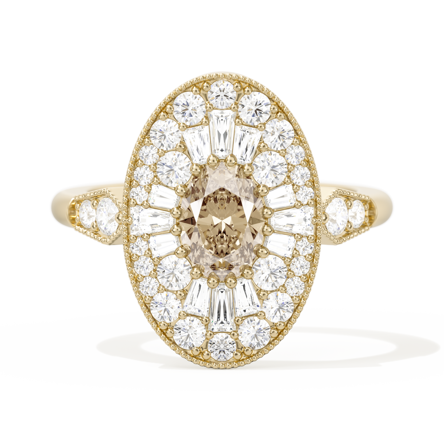 Oval Ballerina Oval Center