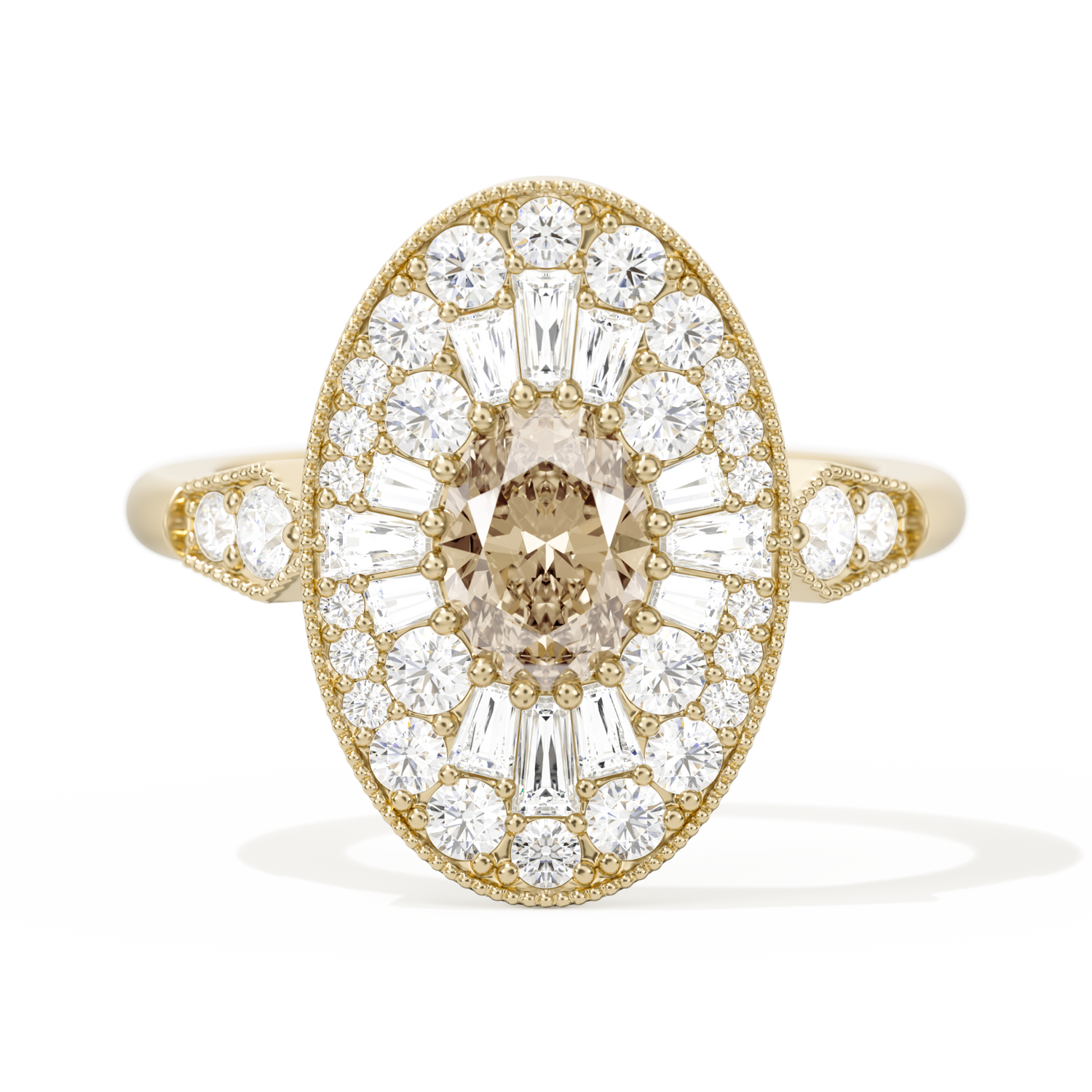 Oval Ballerina Oval Center
