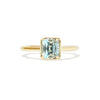 4.79 Antique Cushion Cut Light Green Sapphire