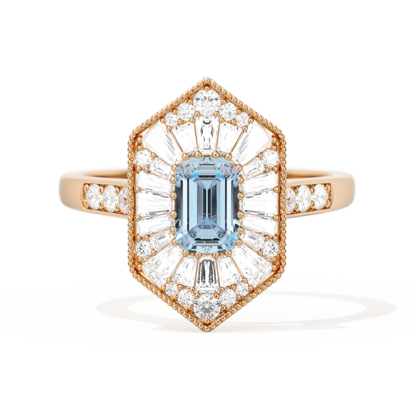 Ballerina Elongated Emerald