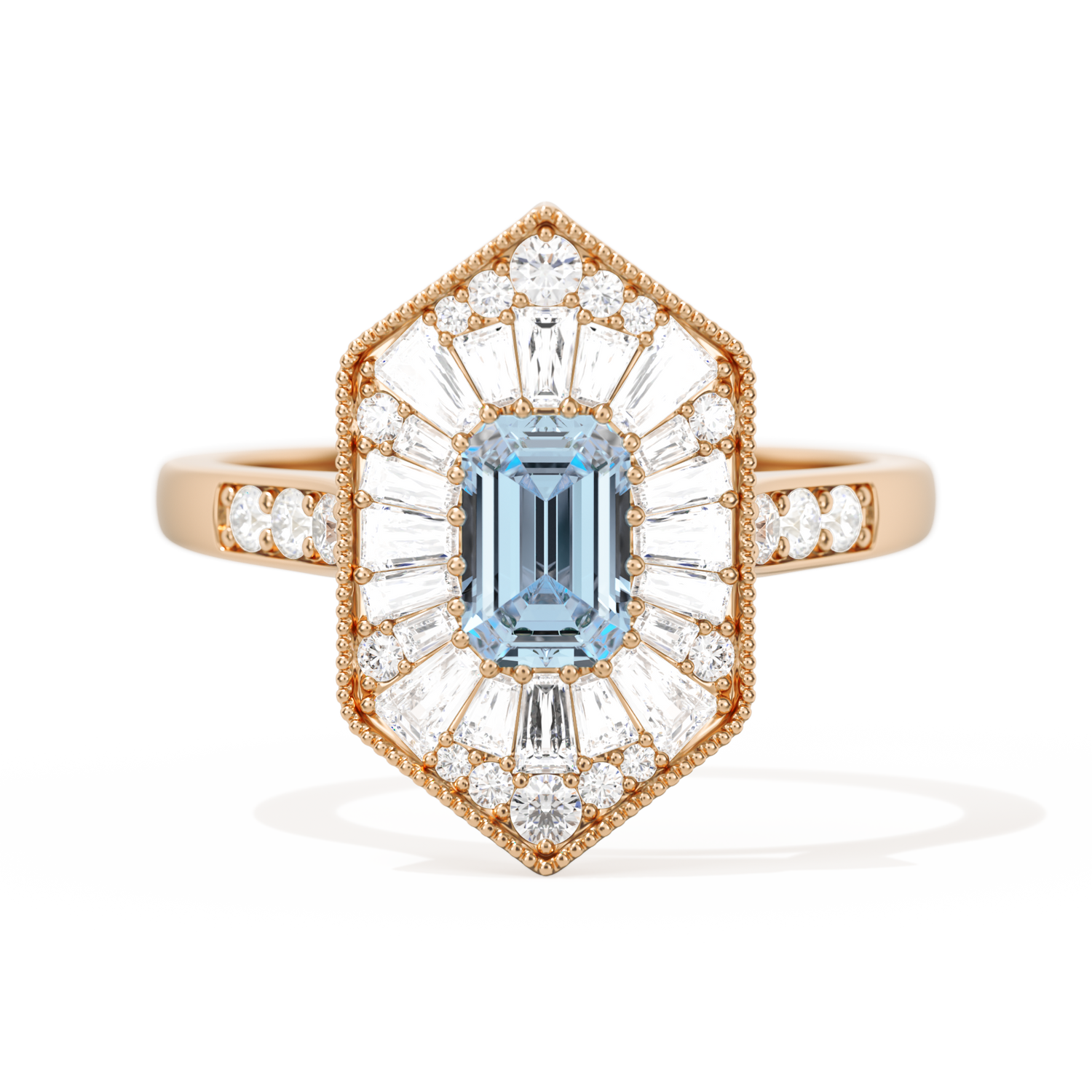 Ballerina Elongated Emerald