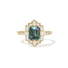 2.05 Radiant Cut Teal Sapphire
