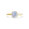 2.52 Cushion Cut Opalescent Light Blue Sapphire