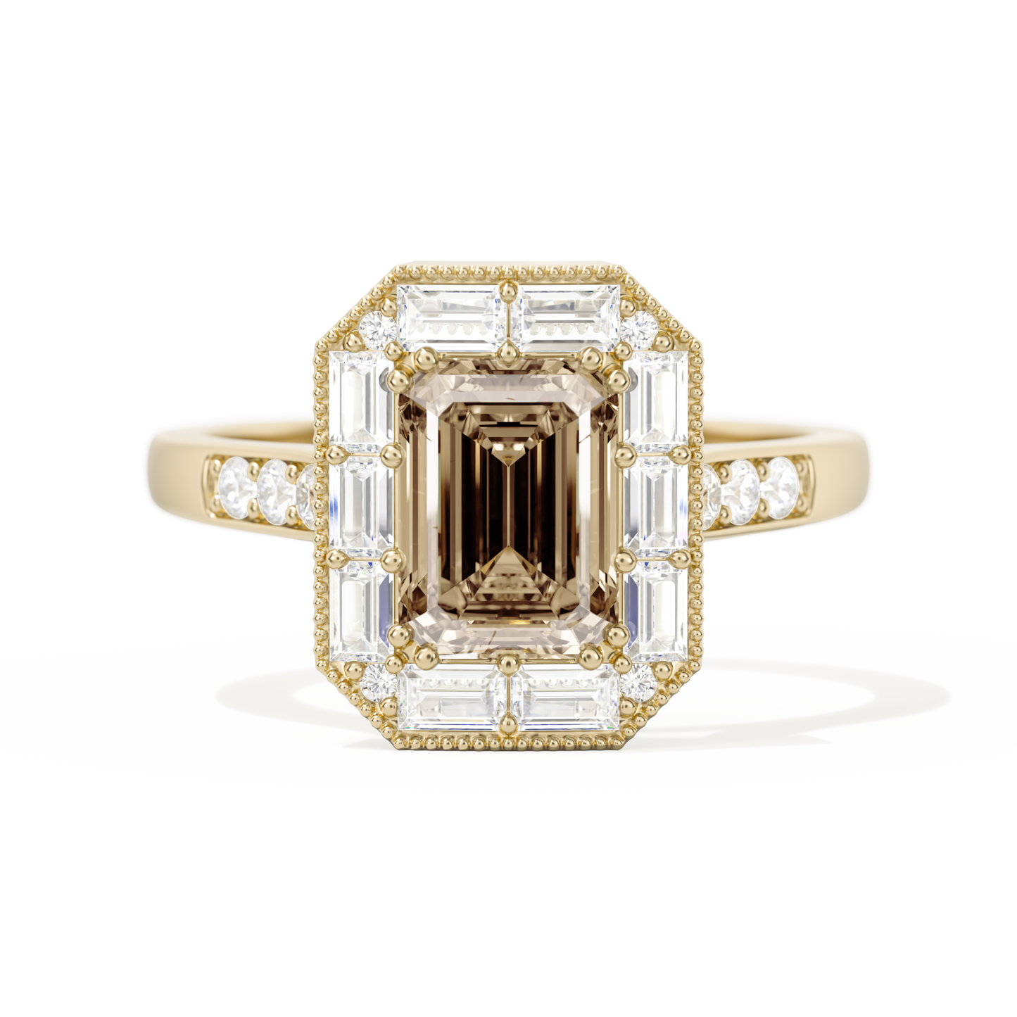 Not So Mini French Cut Halo