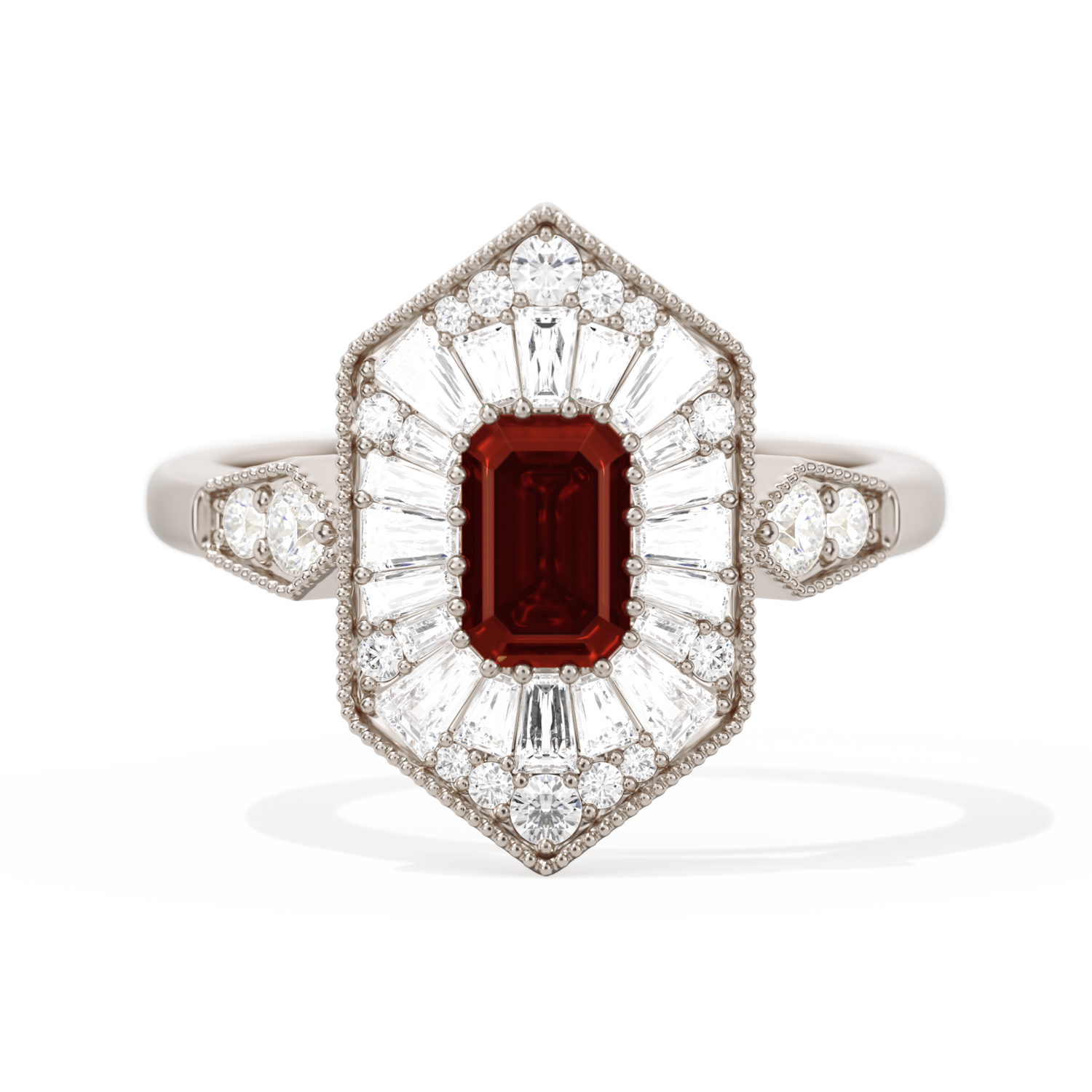Ballerina Elongated Emerald