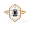 Ballerina Elongated Emerald