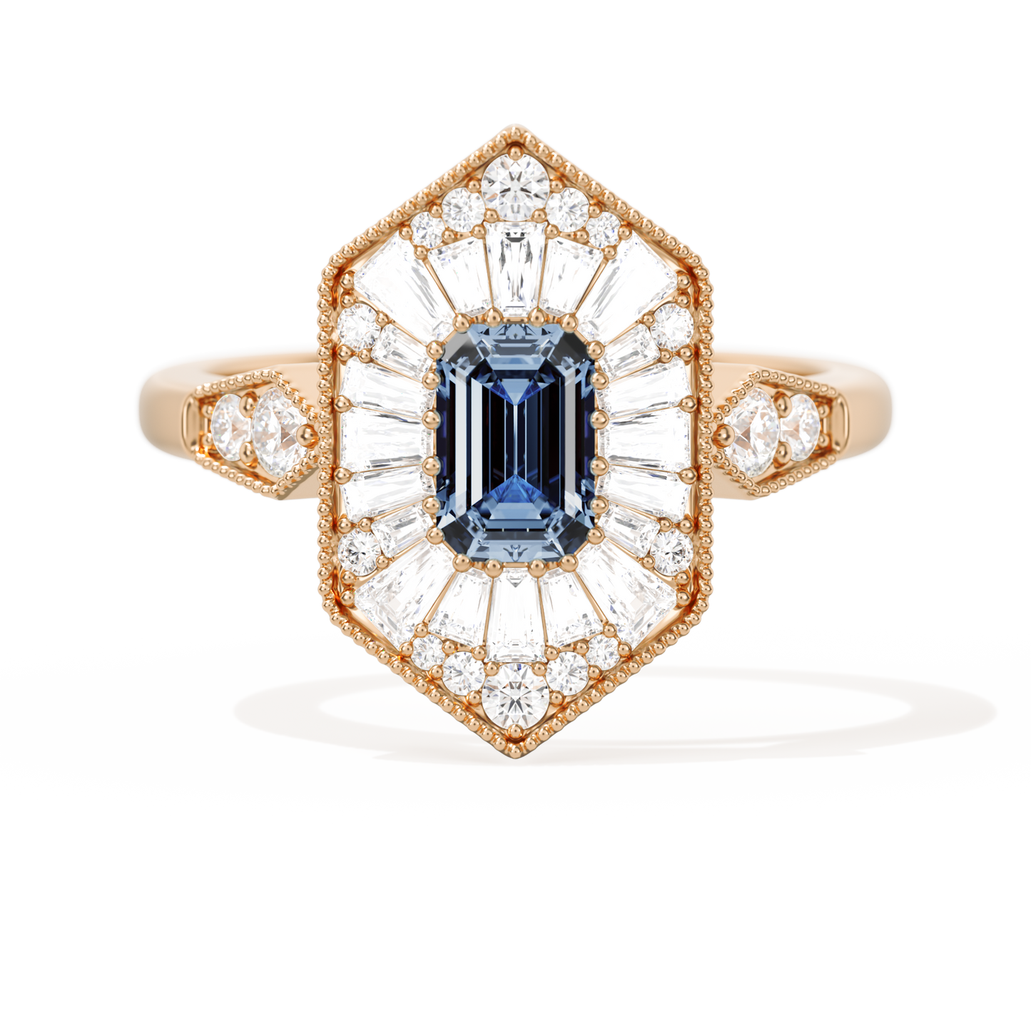 Ballerina Elongated Emerald