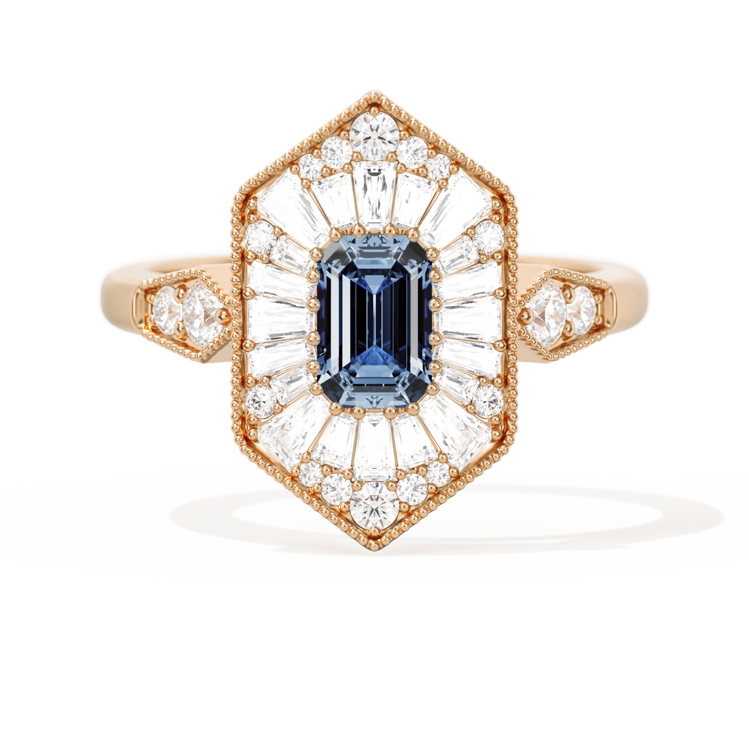 Ballerina Elongated Emerald