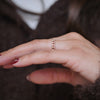 2mm Notched Deco Ruby Eternity Ring