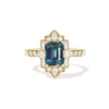 3.05 Emerald Cut Teal Sapphire