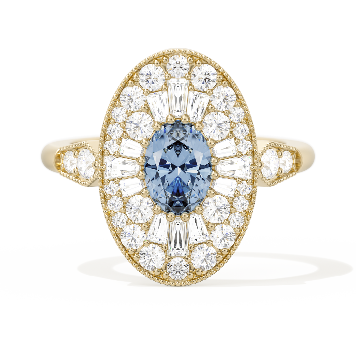 Oval Ballerina Oval Center