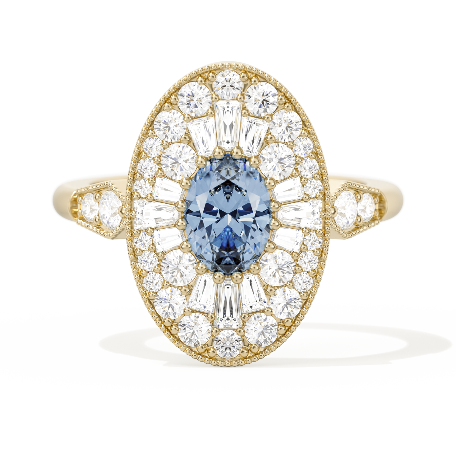 Oval Ballerina Oval Center