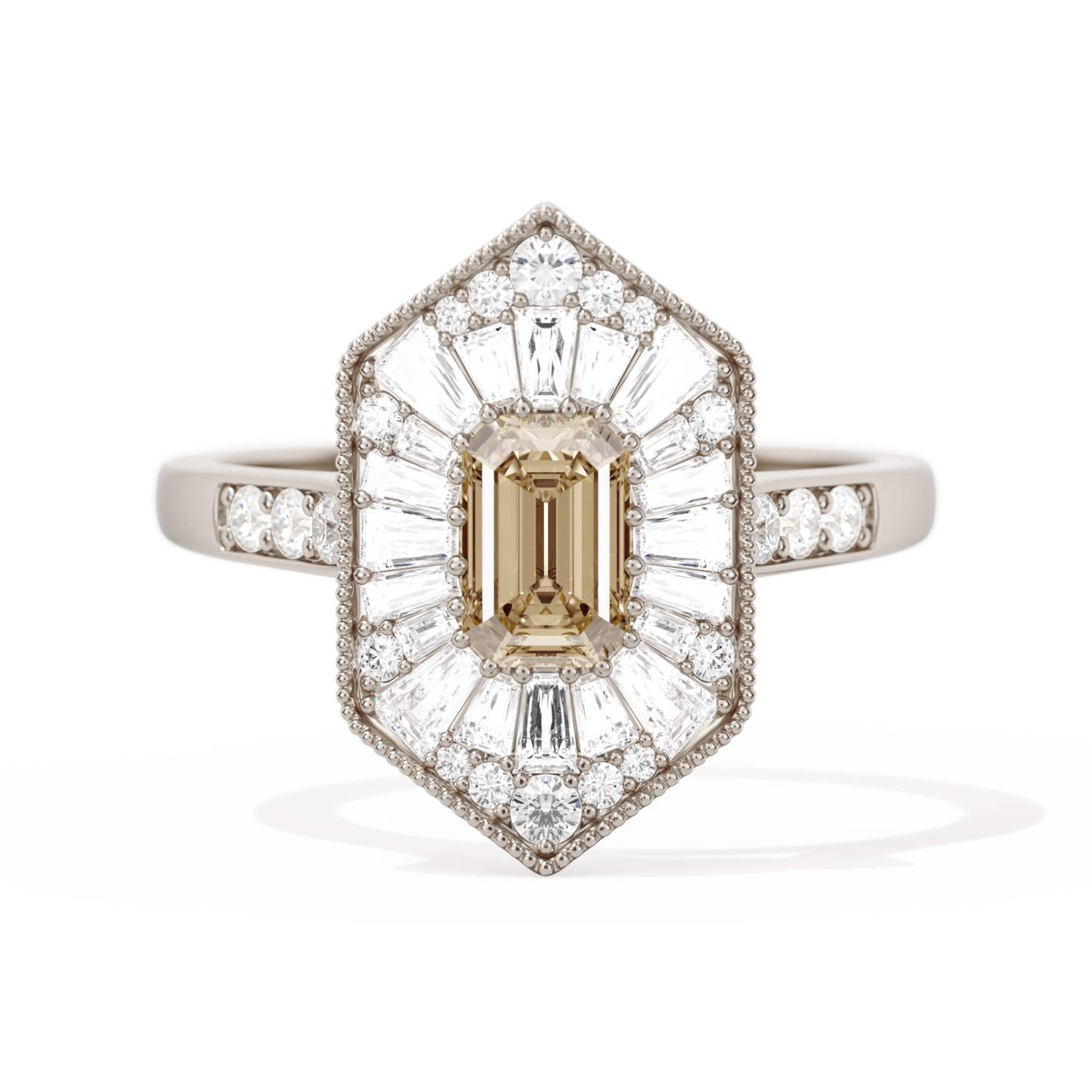 Ballerina Elongated Emerald