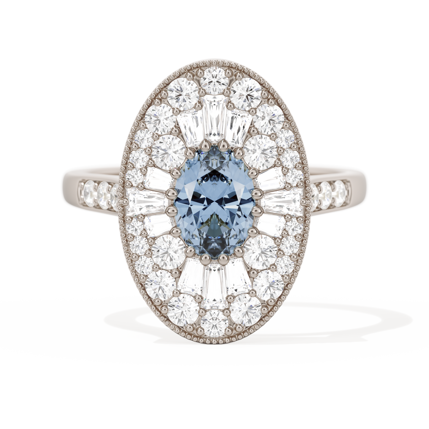 Oval Ballerina Oval Center