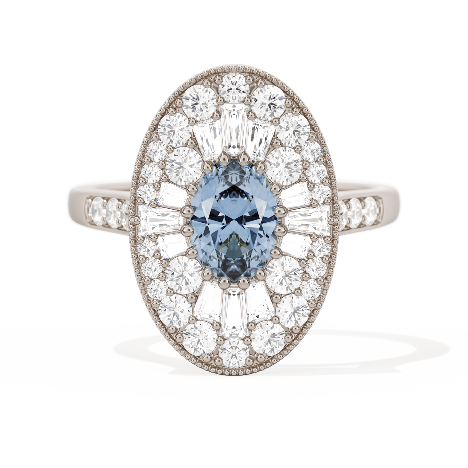 Oval Ballerina Oval Center
