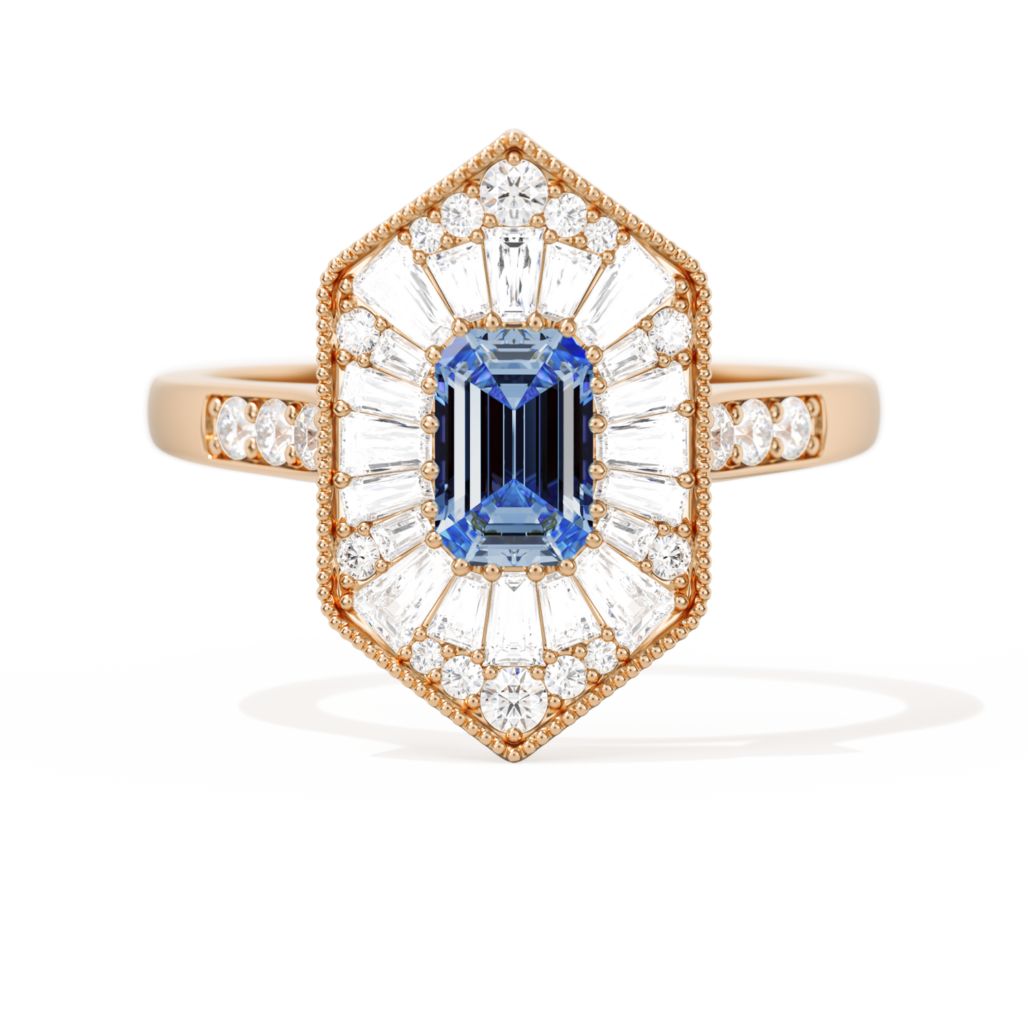 Ballerina Elongated Emerald