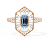 Ballerina Elongated Emerald