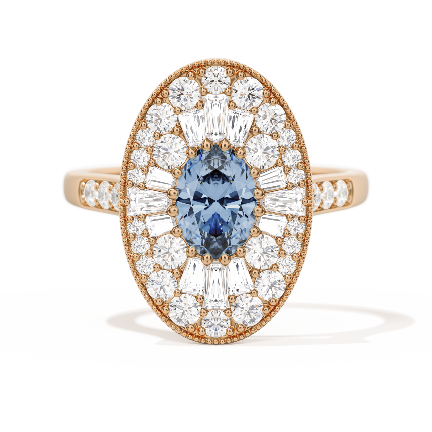 Oval Ballerina Oval Center