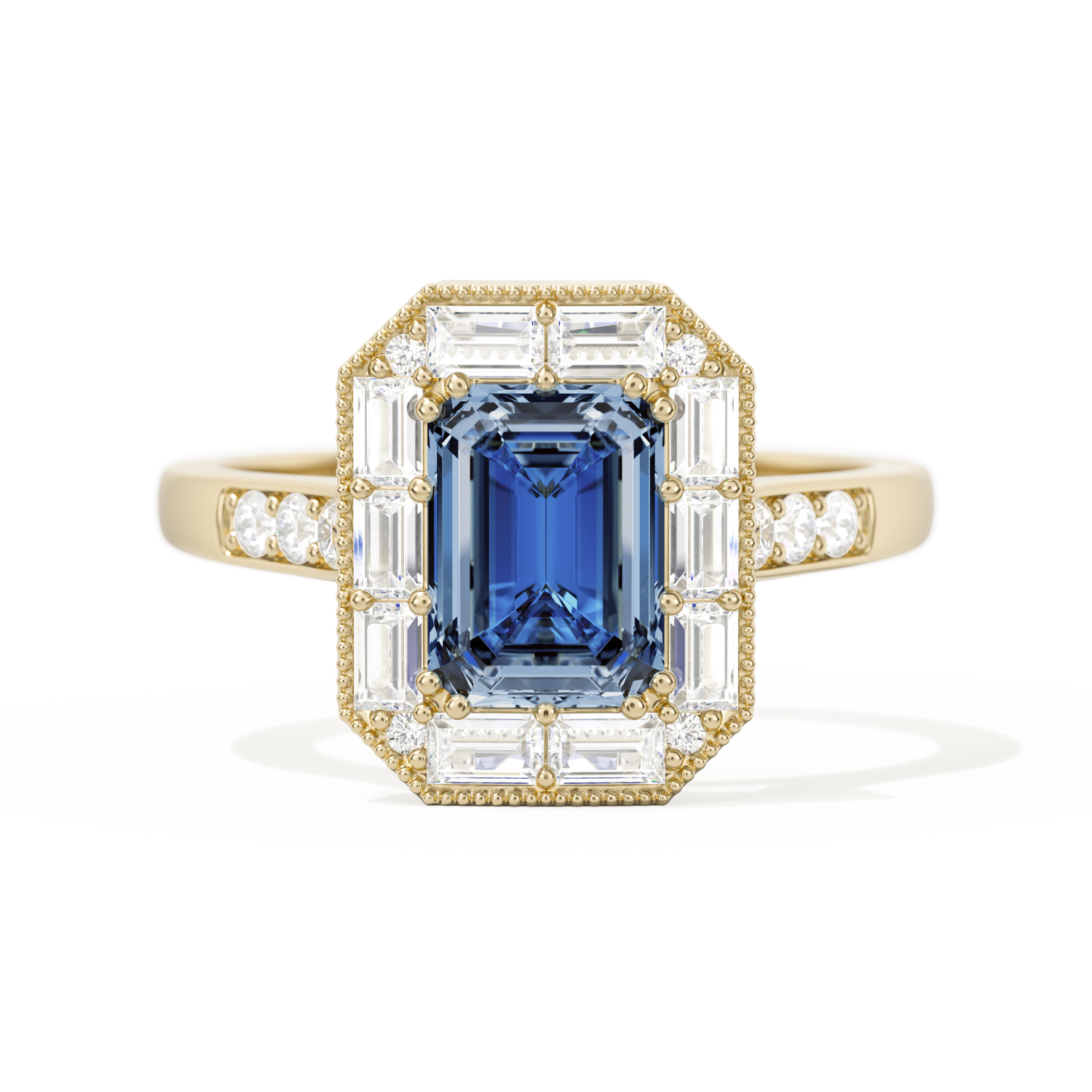 Not So Mini French Cut Halo