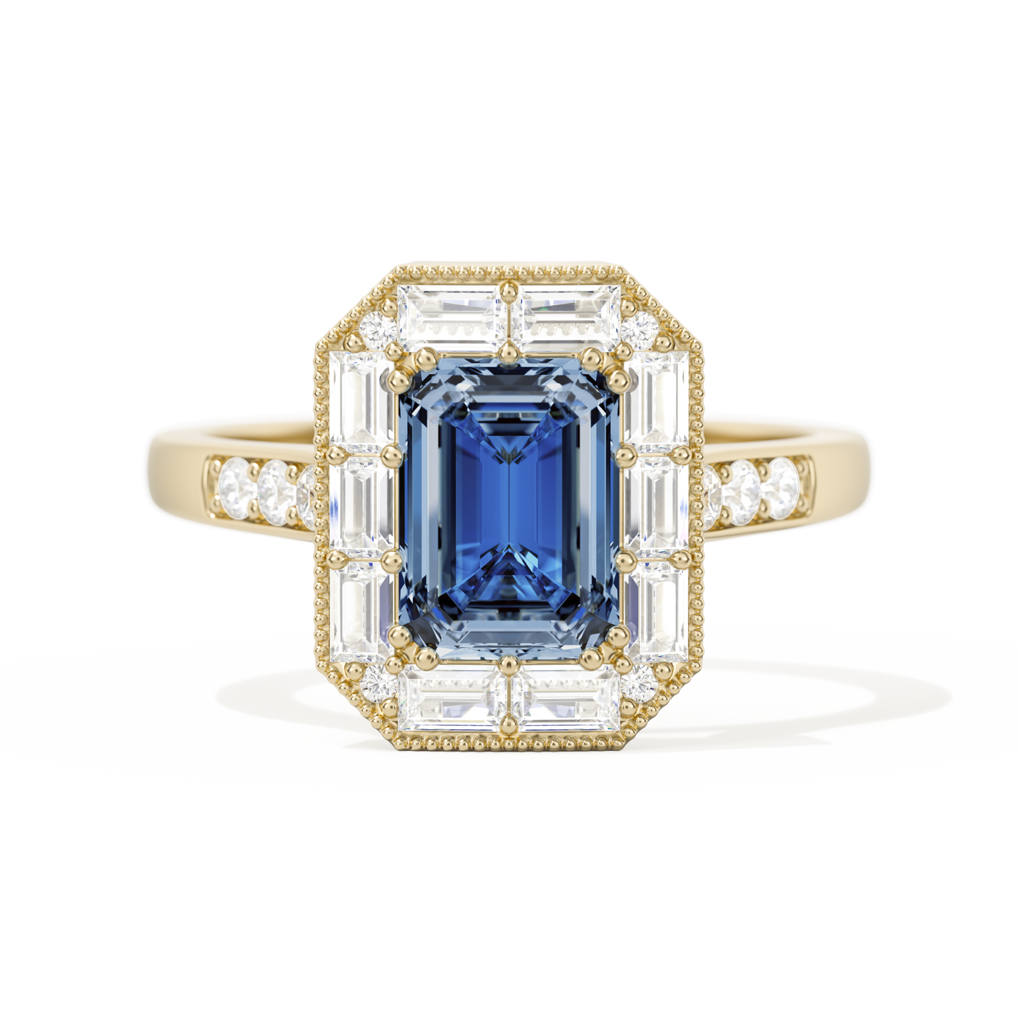 Not So Mini French Cut Halo