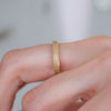 3mm Wheat Engraved Ring
